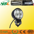 Luz de trabajo redonda LED de 12 W y 5 &quot;para vehículos de carretera, vehículos todo terreno, camiones, luz antiniebla para autobuses